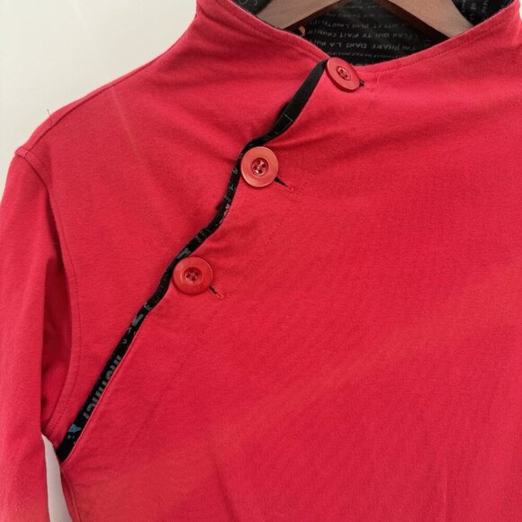 Message Factory Women Red Tunic Long Sleeves Size Medium - Picture 8 of 15